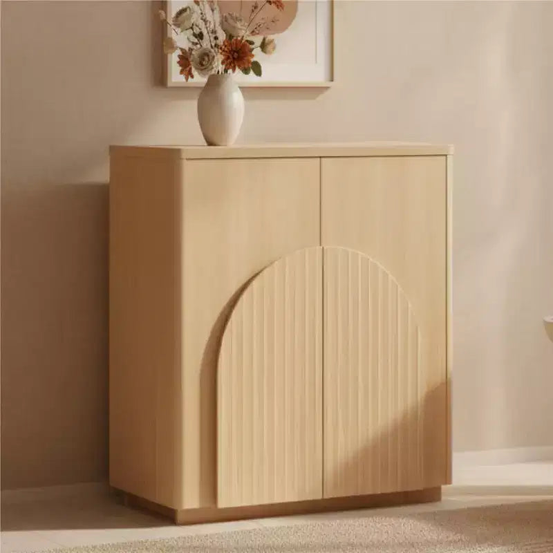Bahut de buffet moderne avec motif ondulé