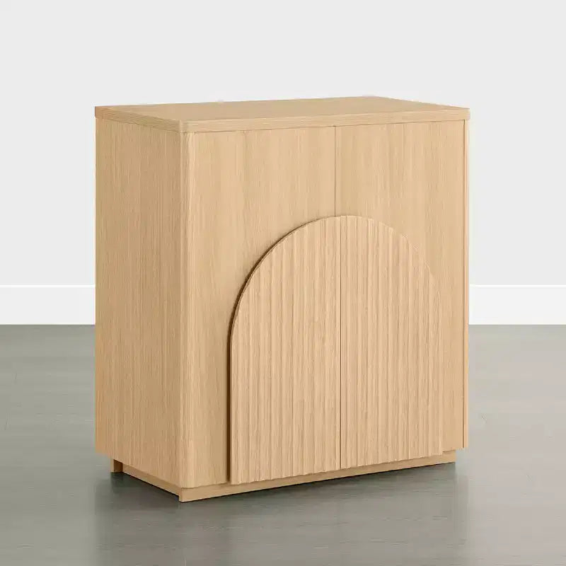 Bahut de buffet moderne avec motif ondulé