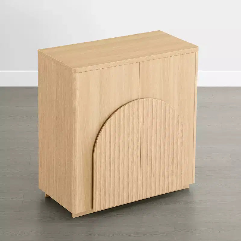 Bahut de buffet moderne avec motif ondulé