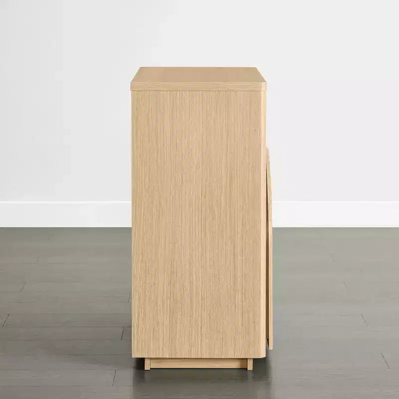 Bahut de buffet moderne avec motif ondulé