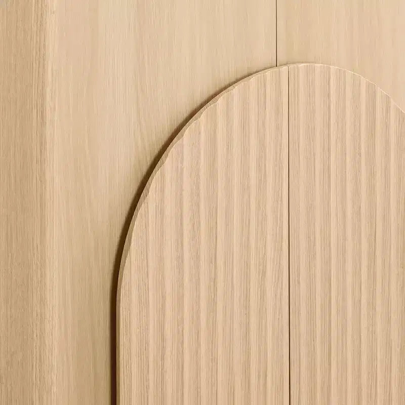 Bahut de buffet moderne avec motif ondulé