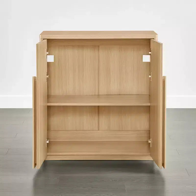 Bahut de buffet moderne avec motif ondulé