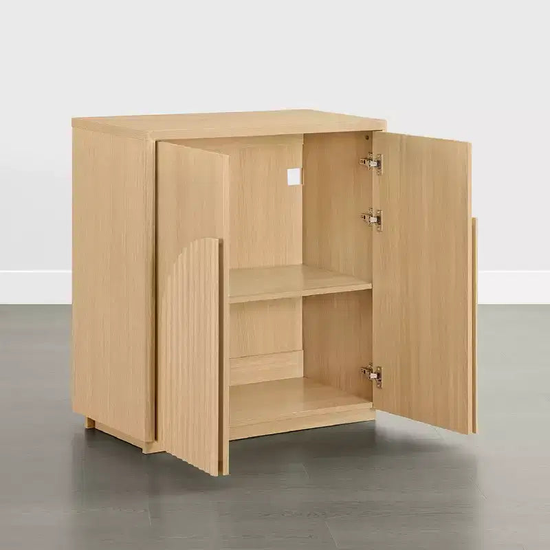 Bahut de buffet moderne avec motif ondulé