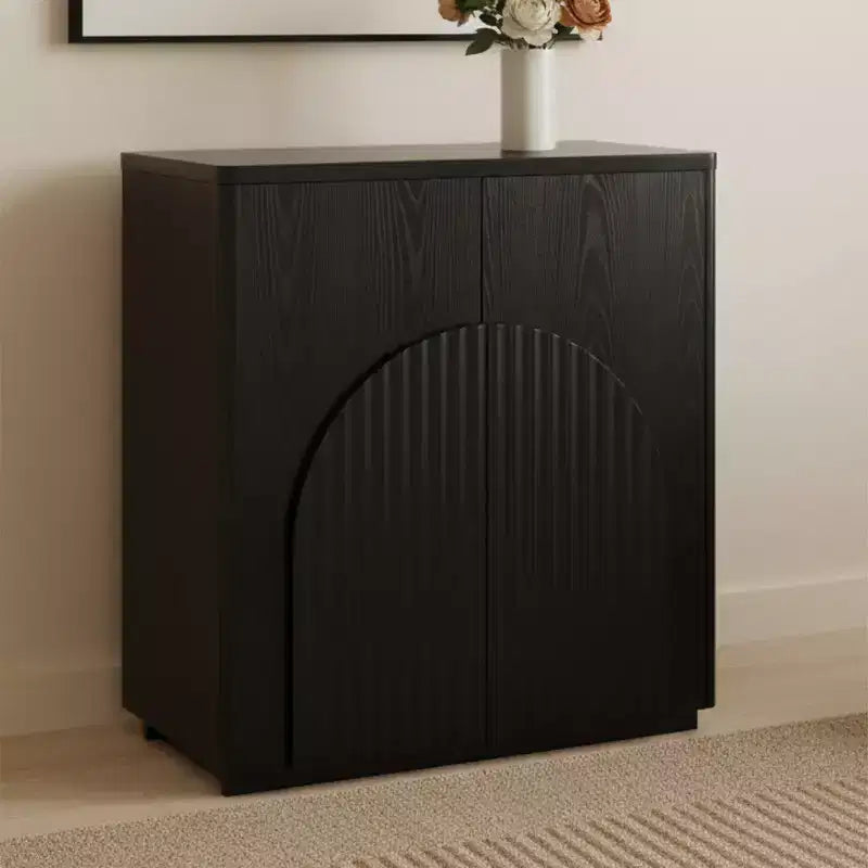Bahut de buffet moderne avec motif ondulé