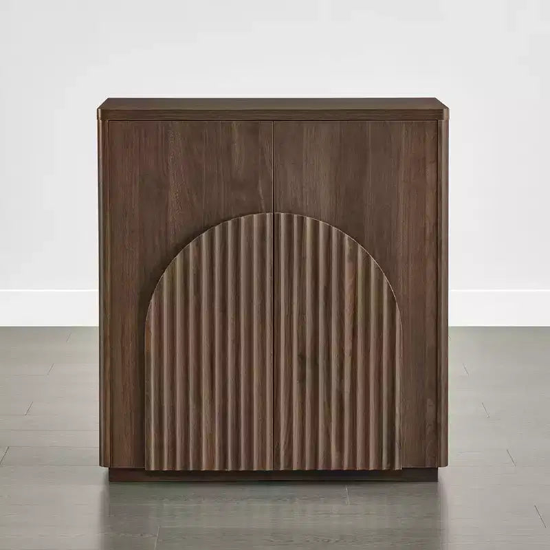 Bahut de buffet moderne avec motif ondulé
