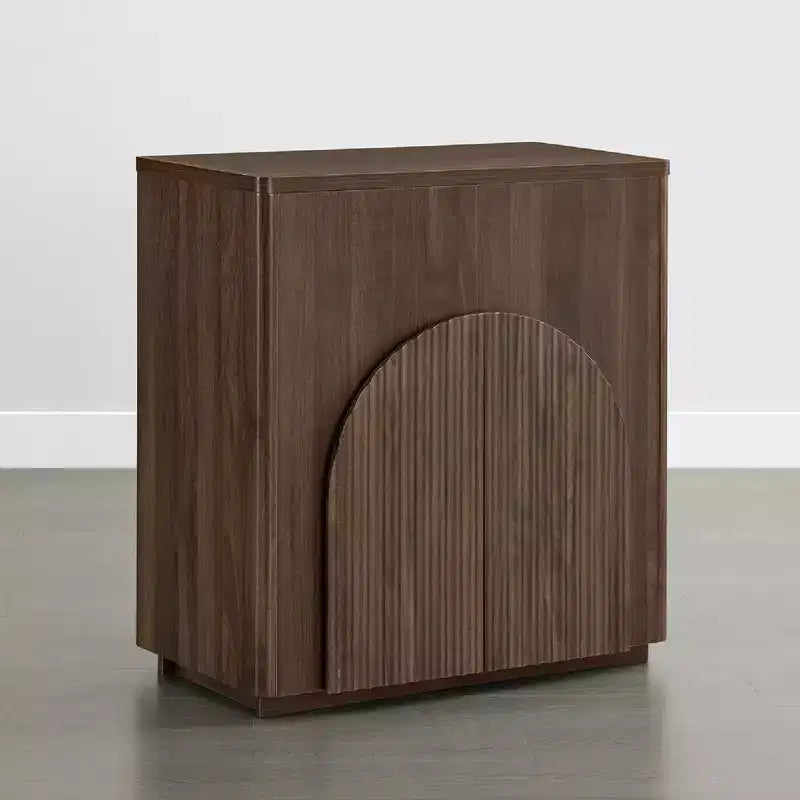 Bahut de buffet moderne avec motif ondulé