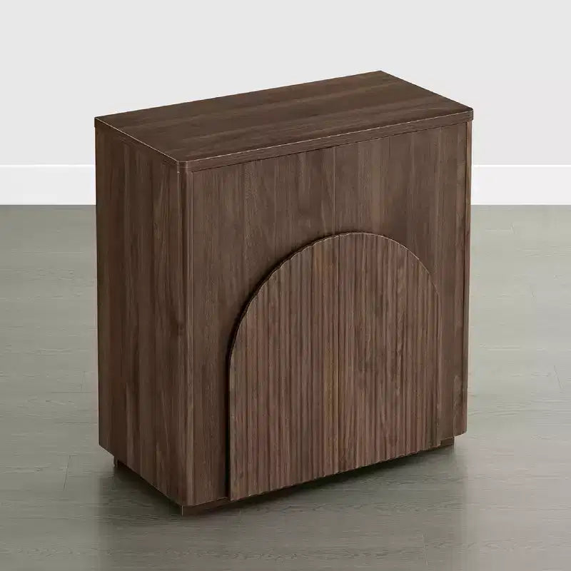 Bahut de buffet moderne avec motif ondulé