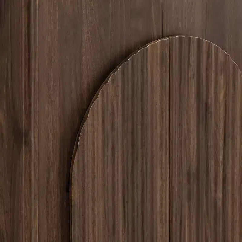 Bahut de buffet moderne avec motif ondulé