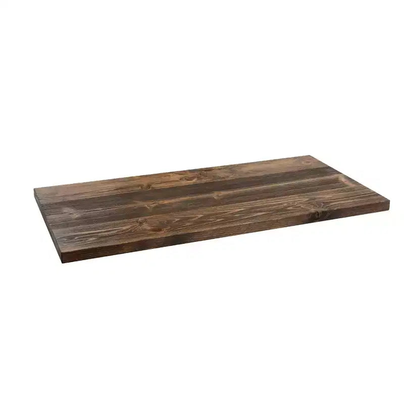 RESTORE Trail Brown Solid Wood Coffee Tabletop by Pipe Decor
