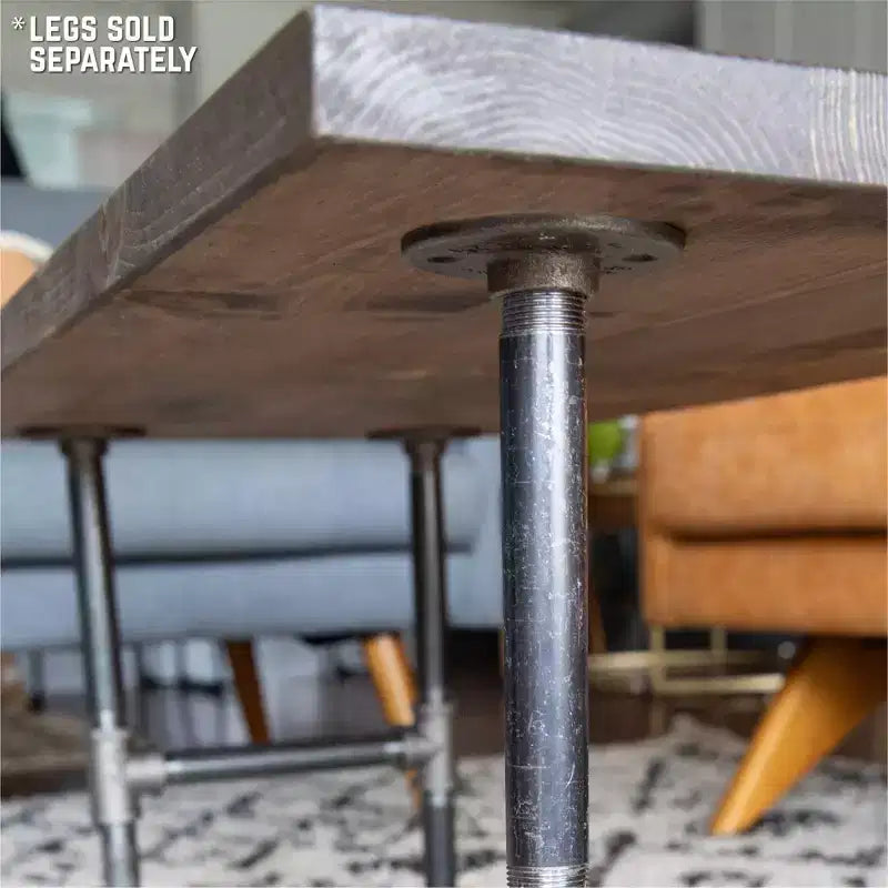 Plateau de table basse en bois massif