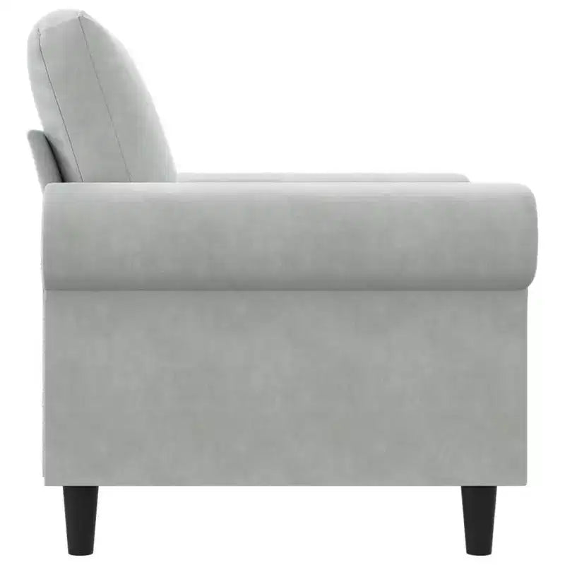 Fauteuil d'appoint en velours pour salon, club, capitonné