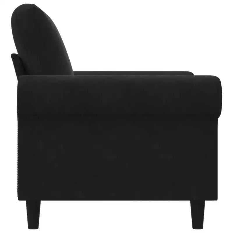 Fauteuil d'appoint en velours pour salon, club, capitonné