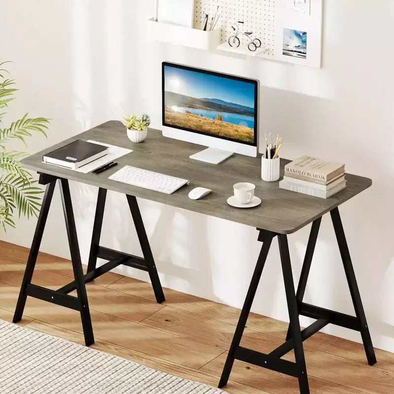 Plateau de table monobloc 48 x 24 avec coins arrondis, bureau DIY pour la maison