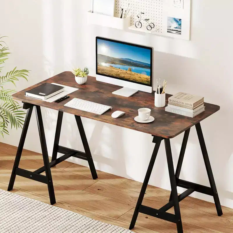 Plateau de table monobloc 48 x 24 avec coins arrondis, bureau DIY pour la maison