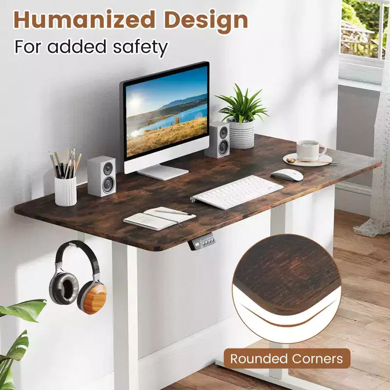Plateau de table monobloc 48 x 24 avec coins arrondis, bureau DIY pour la maison