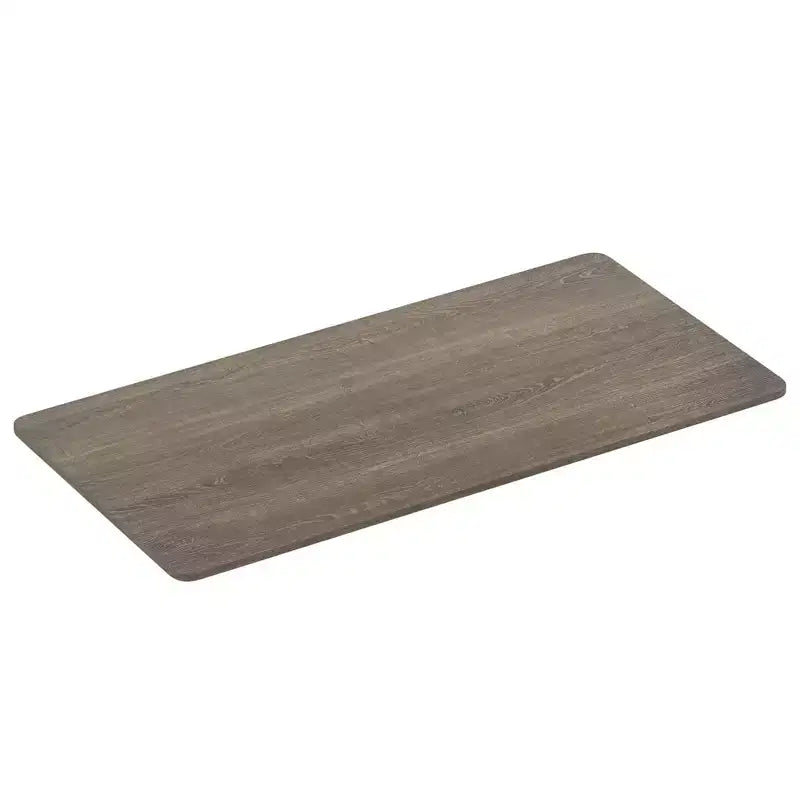 Plateau de table monobloc 48 x 24 avec coins arrondis, bureau DIY pour la maison