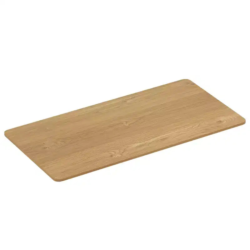 Plateau de table monobloc 48 x 24 avec coins arrondis, bureau DIY pour la maison
