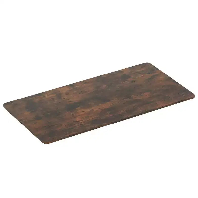 Plateau de table monobloc 48 x 24 avec coins arrondis, bureau DIY pour la maison