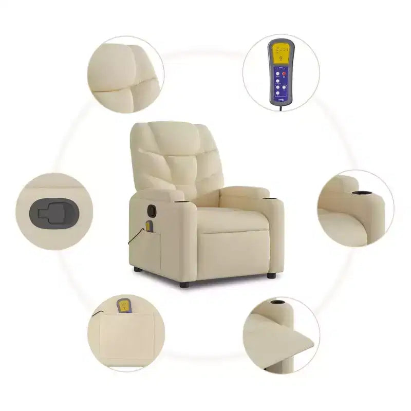 Fauteuil de massage électrique inclinable