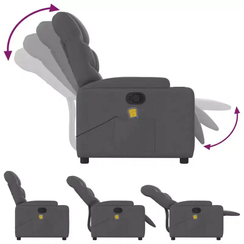 Fauteuil de massage électrique inclinable
