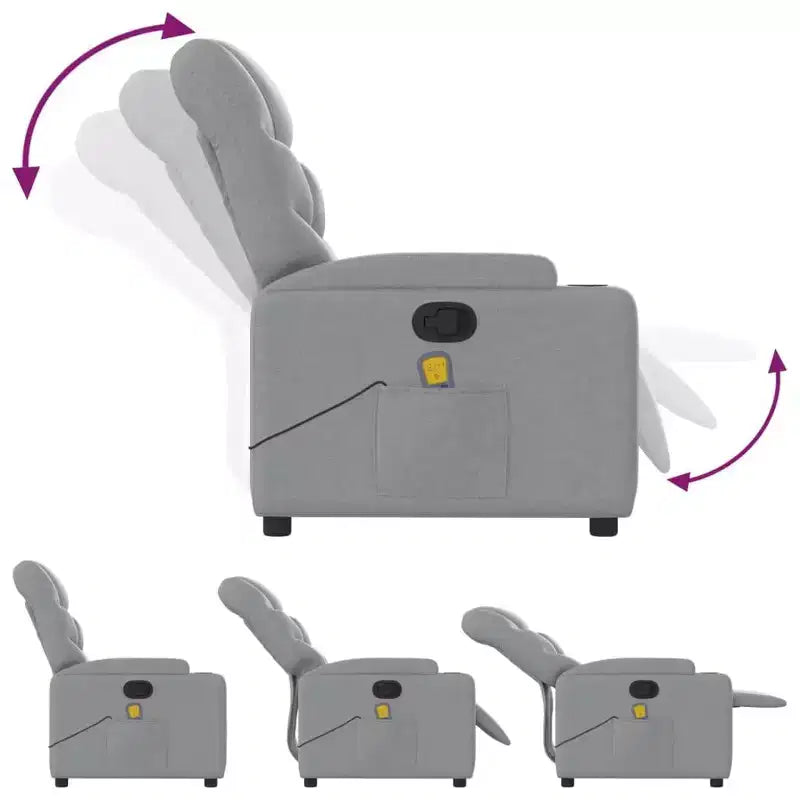 Fauteuil de massage électrique inclinable