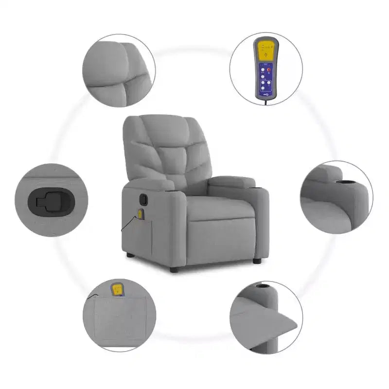 Fauteuil de massage électrique inclinable