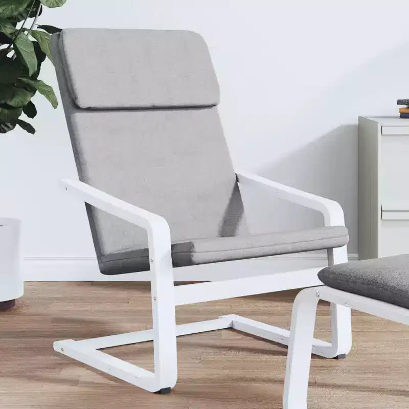 Fauteuil d'appoint relaxant - Gris clair