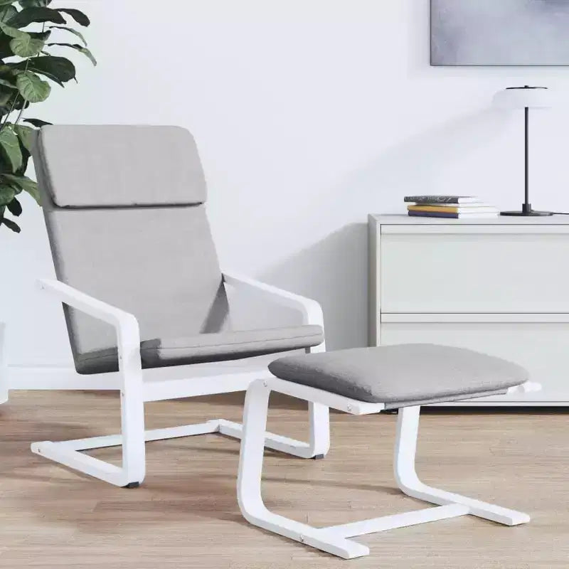 Fauteuil d'appoint relaxant - Gris clair