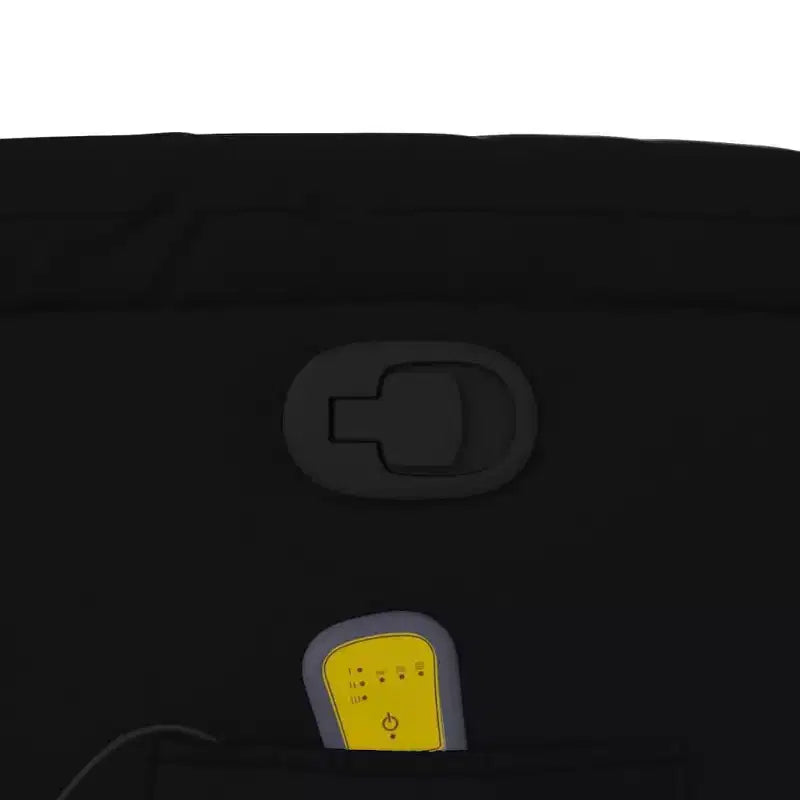 Fauteuil de massage inclinable avec vibrations et repose-pieds réglable