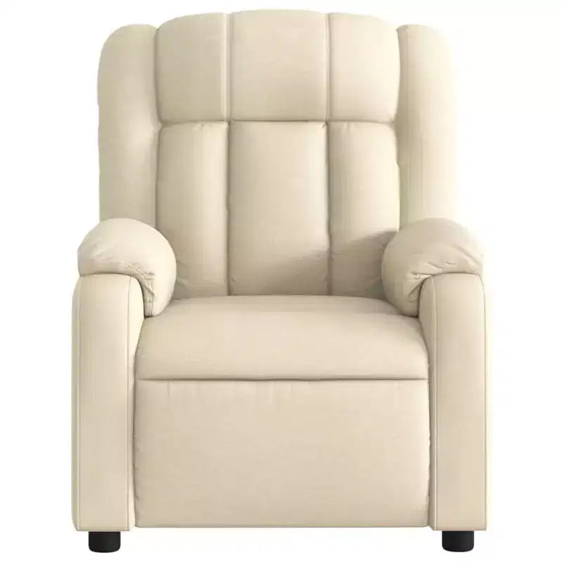 Fauteuil de massage inclinable avec vibrations et repose-pieds réglable