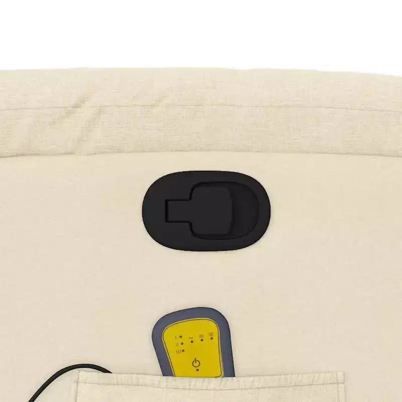 Fauteuil de massage inclinable avec vibrations et repose-pieds réglable