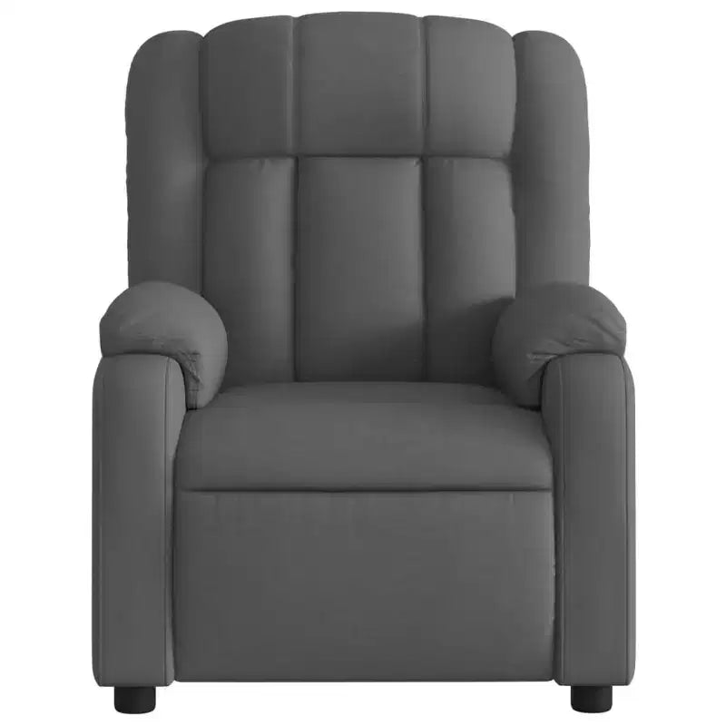 Fauteuil de massage inclinable avec vibrations et repose-pieds réglable