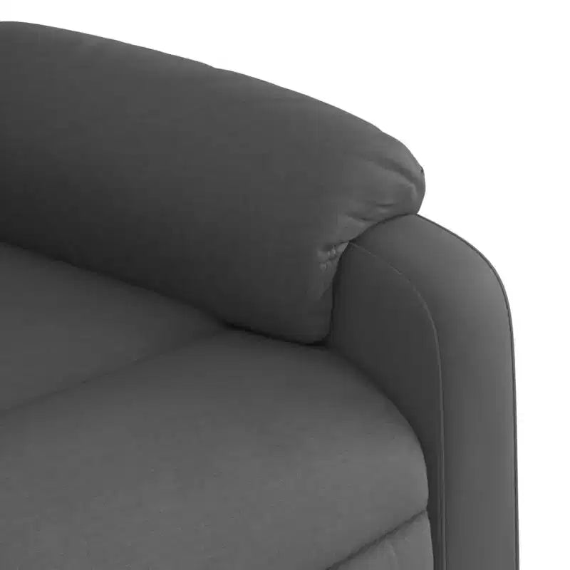Fauteuil de massage inclinable avec vibrations et repose-pieds réglable