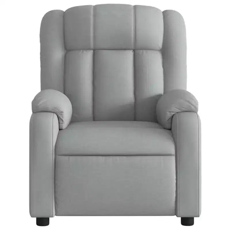 Fauteuil de massage inclinable avec vibrations et repose-pieds réglable