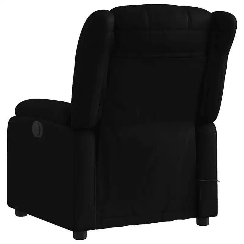 Fauteuil de massage inclinable avec vibrations et repose-pieds réglable