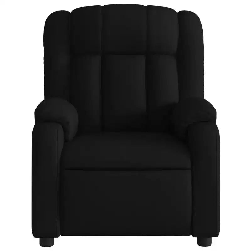 Fauteuil de massage inclinable avec vibrations et repose-pieds réglable